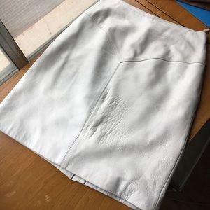 Vintage Leather Skirt